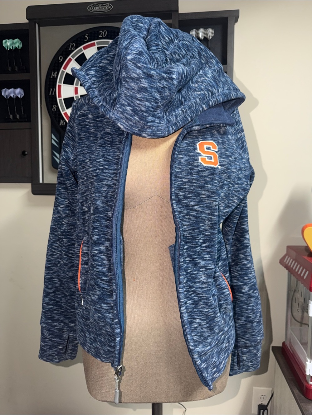 Versatile Syracuse Zip Up.